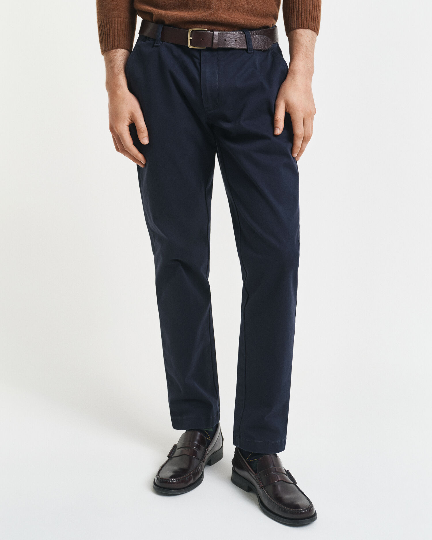 Pantalon chino slim ultra-confortable