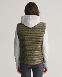 Doudoune sans manches l&eacute;g&egrave;re rembourr&eacute;e en duvet Shiny Teens