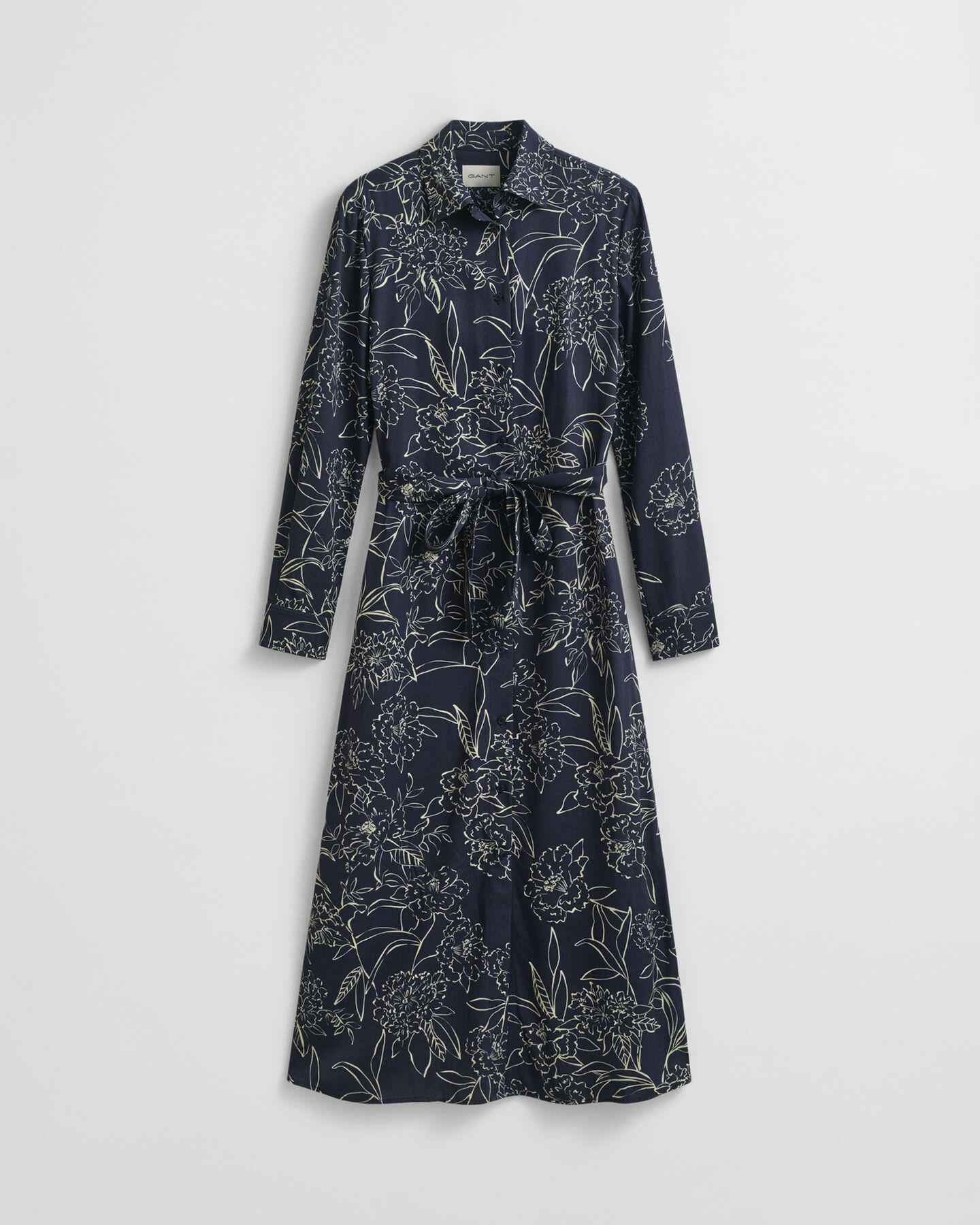 Robe-chemise à imprimé floral