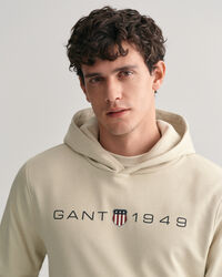 Sweat &agrave; capuche &agrave; logo imprim&eacute;