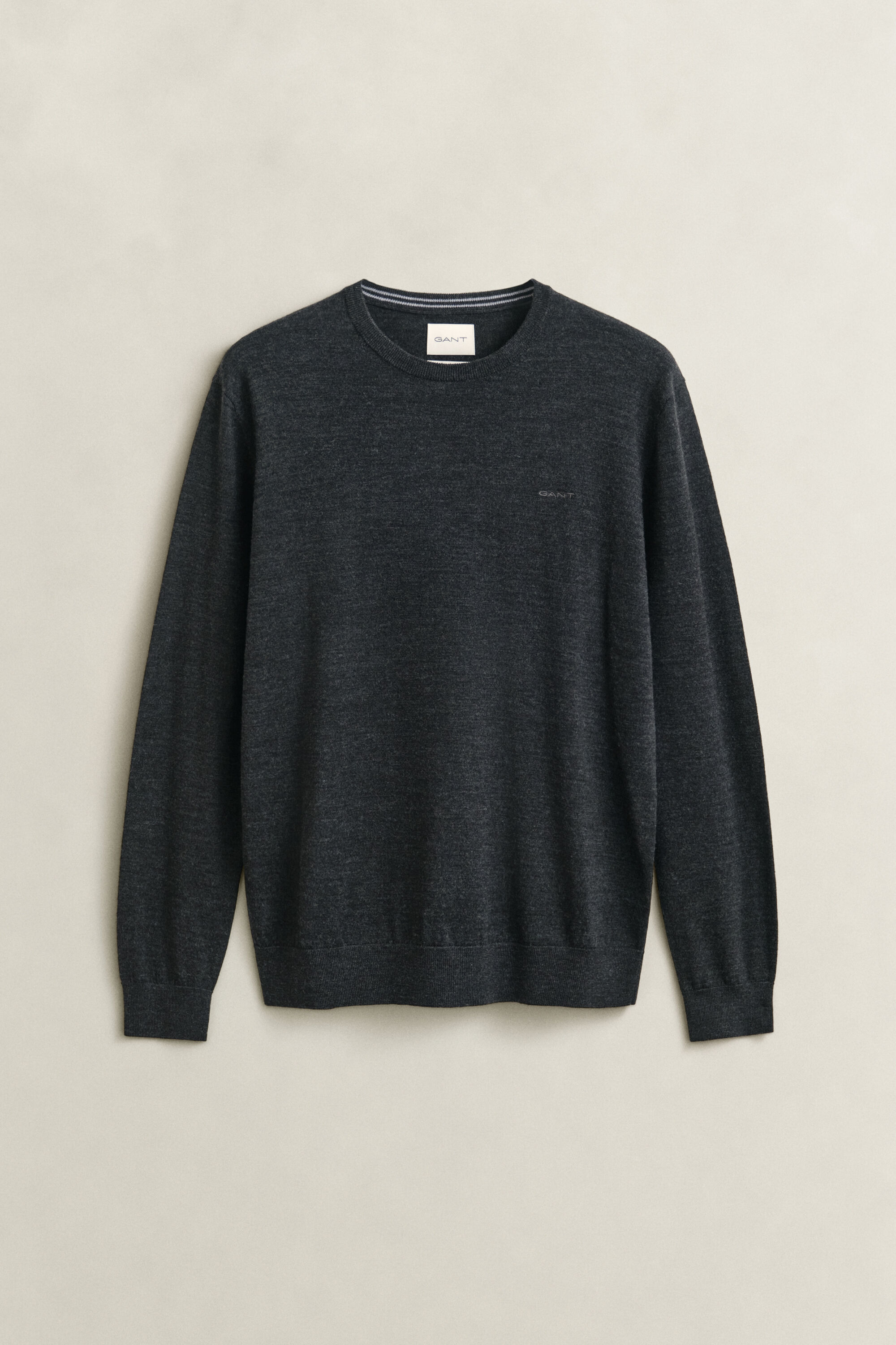 Pull col rond en laine mérinos