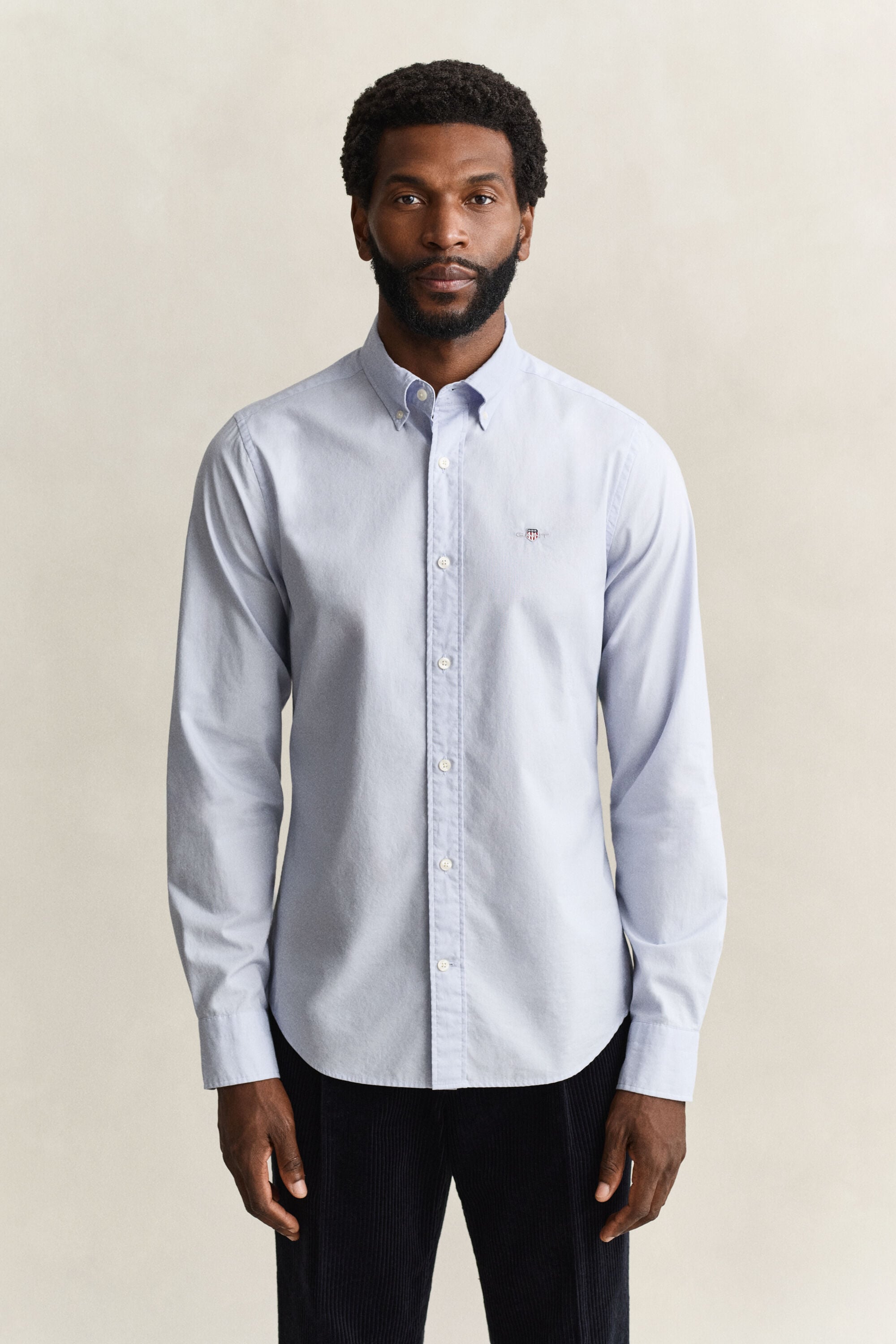 Chemise slim classique en popeline