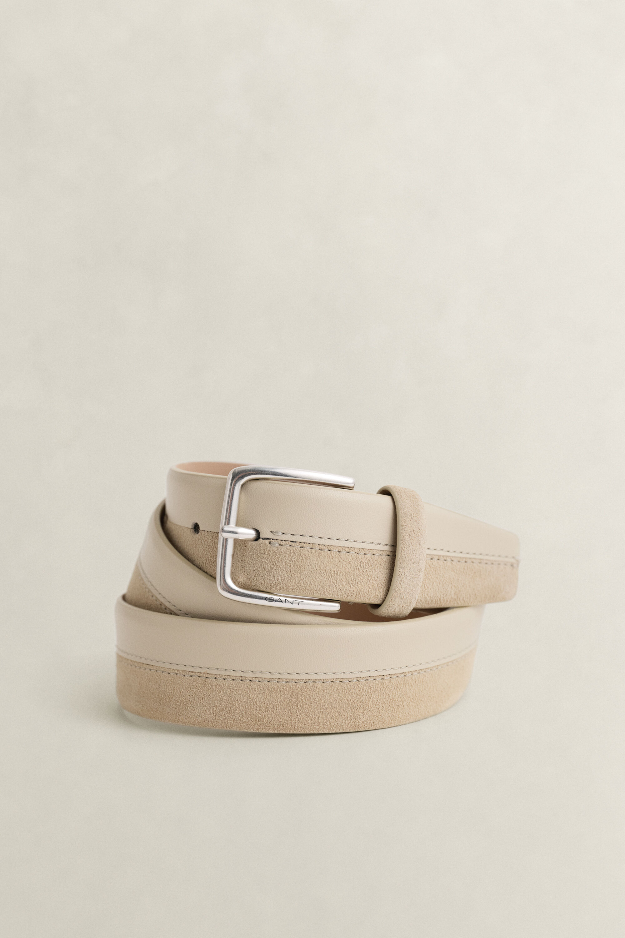 Ceinture en cuir et daim