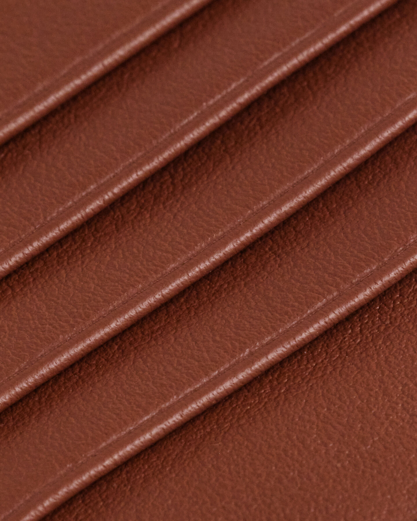 Porte-cartes zippé en cuir