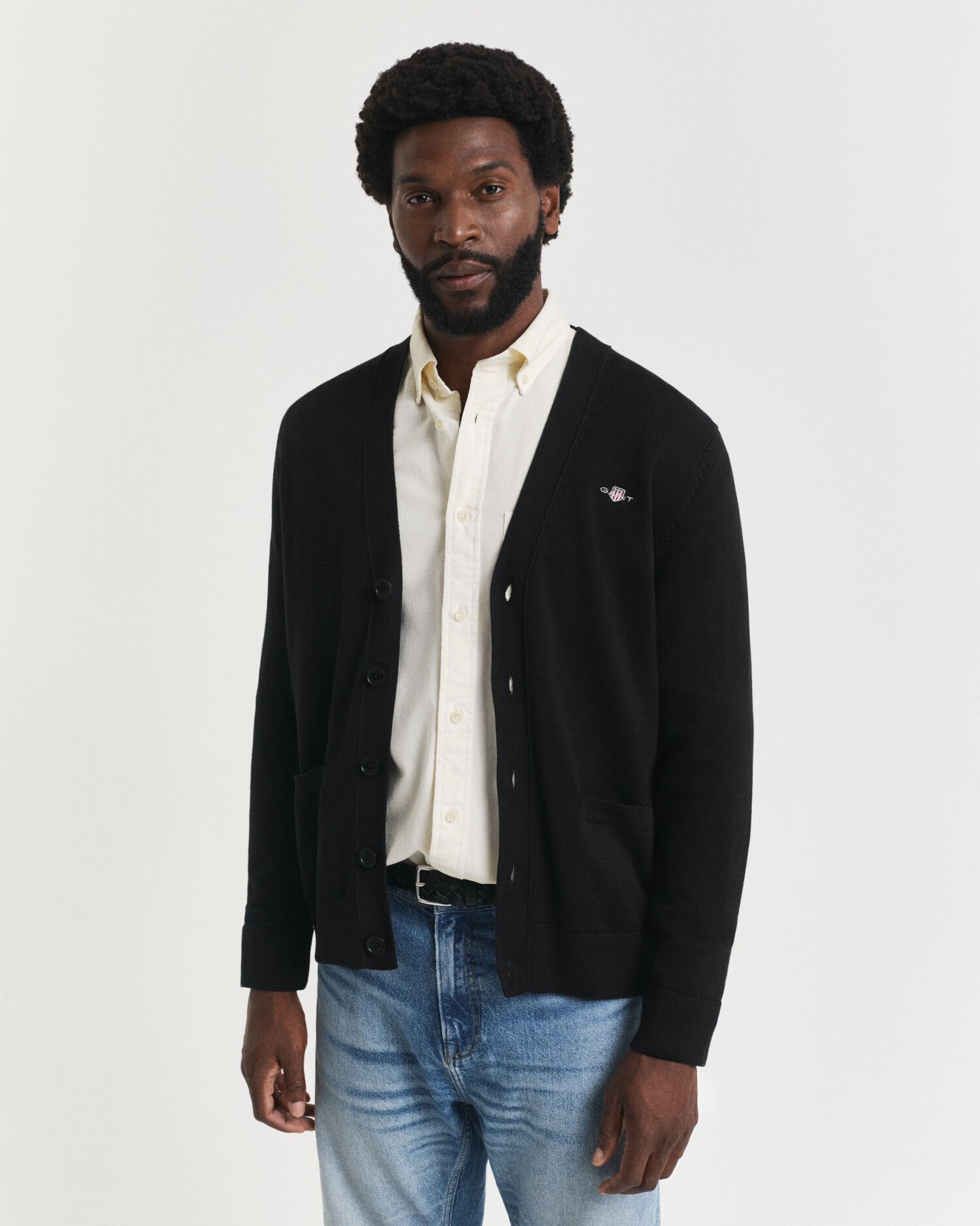 Cardigan décontracté en coton