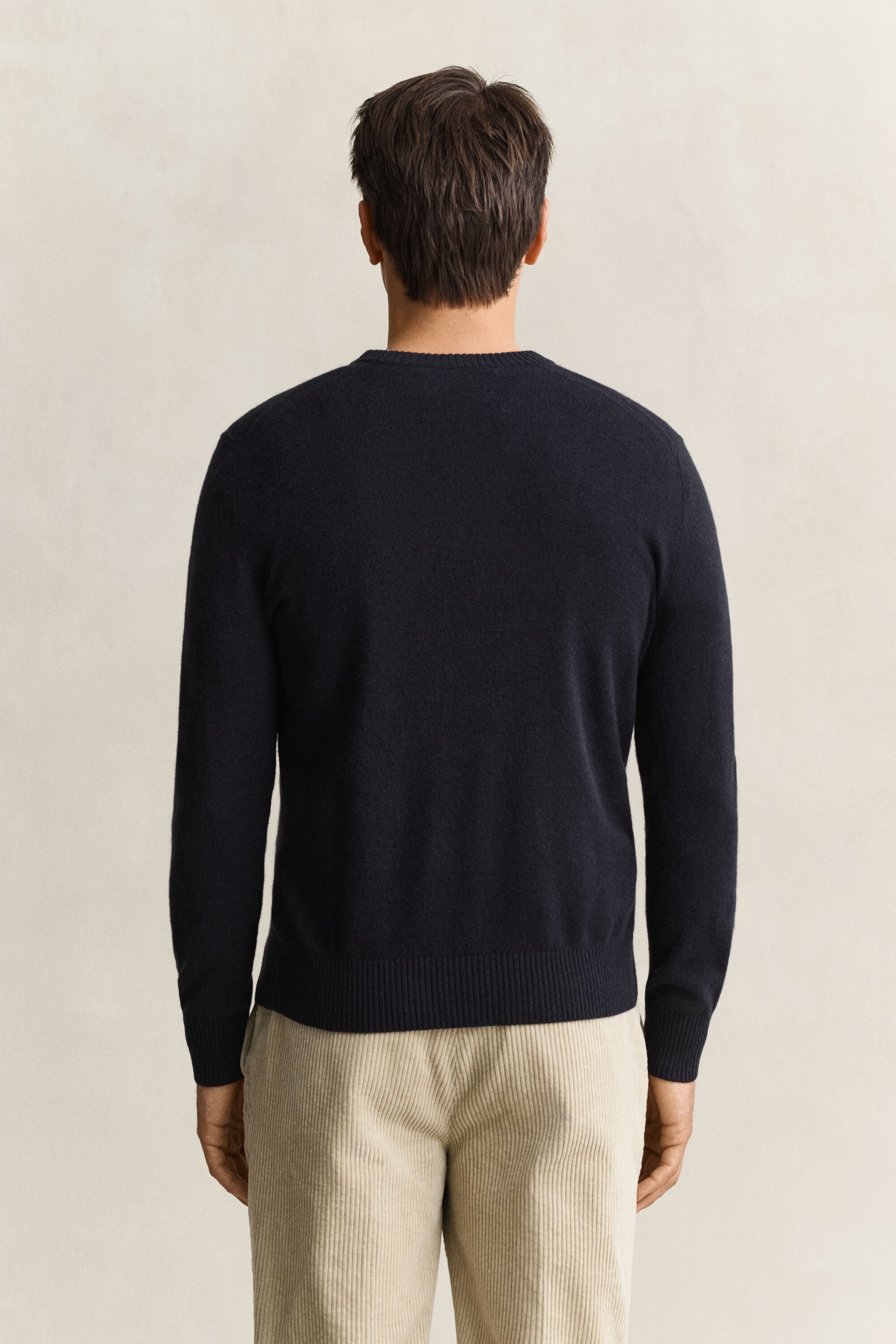 Pull col rond en cachemire