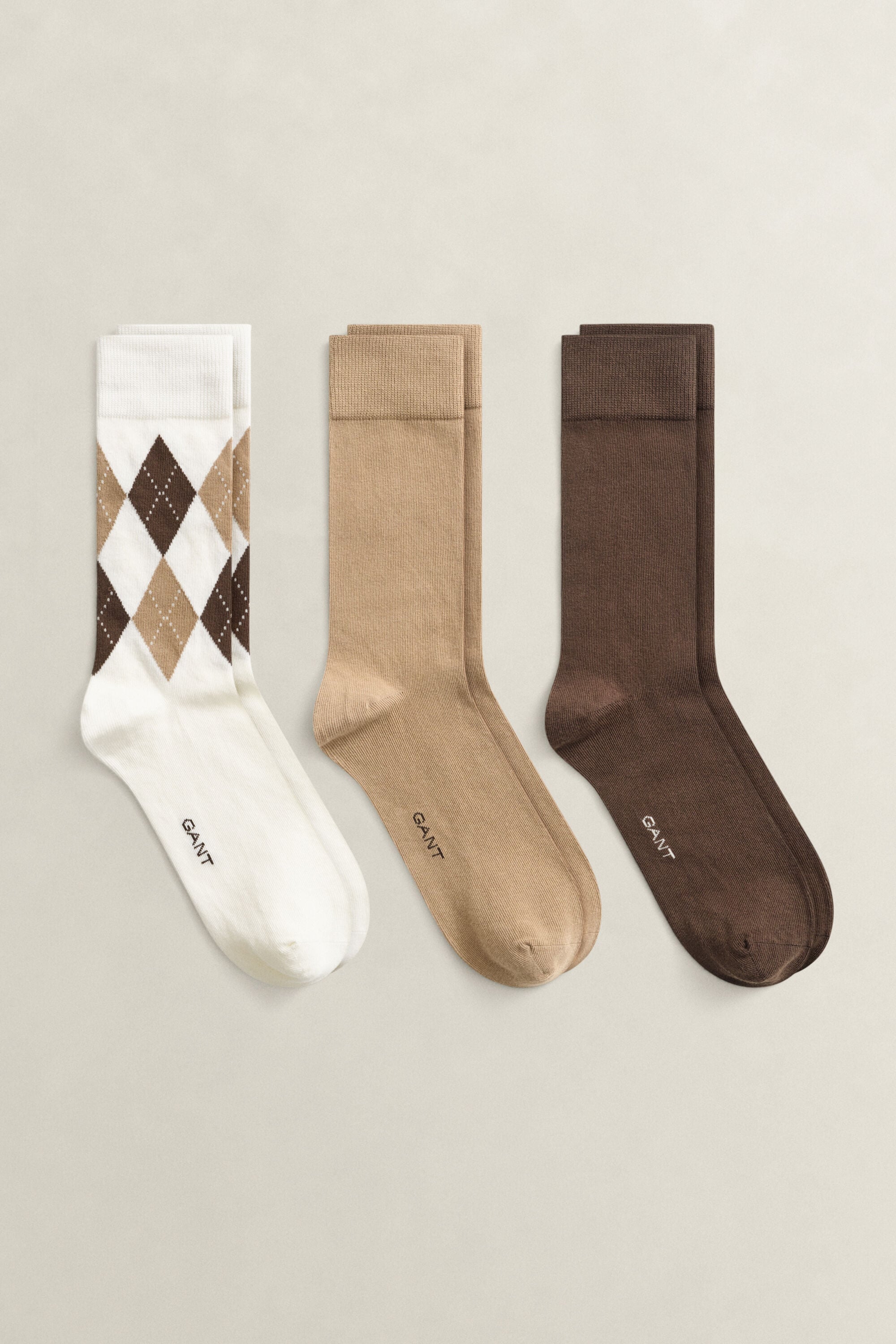 Lot de 3 paires de chaussettes Argyle