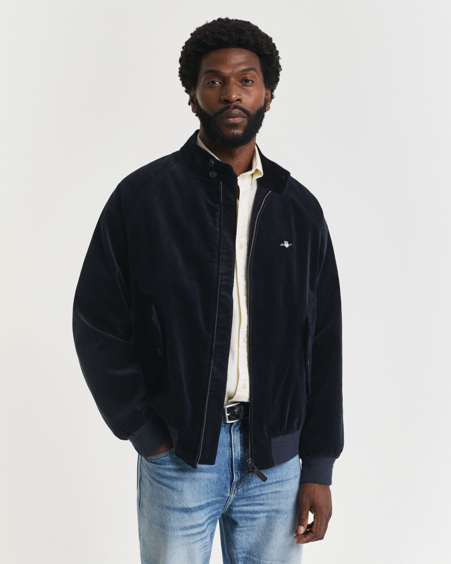 Veste en velours côtelé Harrington