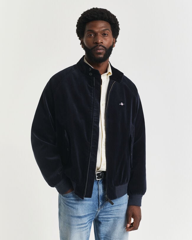 Veste en velours côtelé Harrington