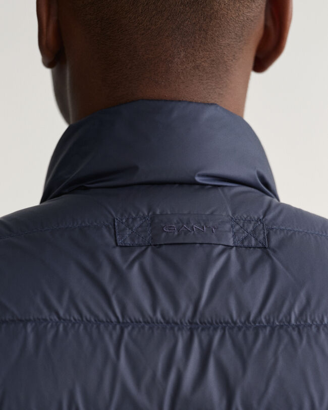 Doudoune sans manches légère en duvet