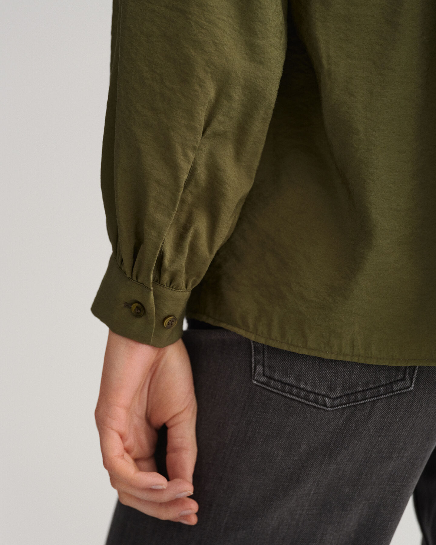 Chemisier &agrave; col droit