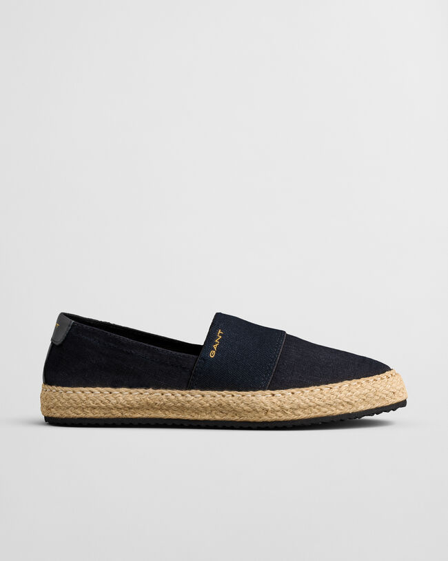 Espadrilles en lin Raffiaville