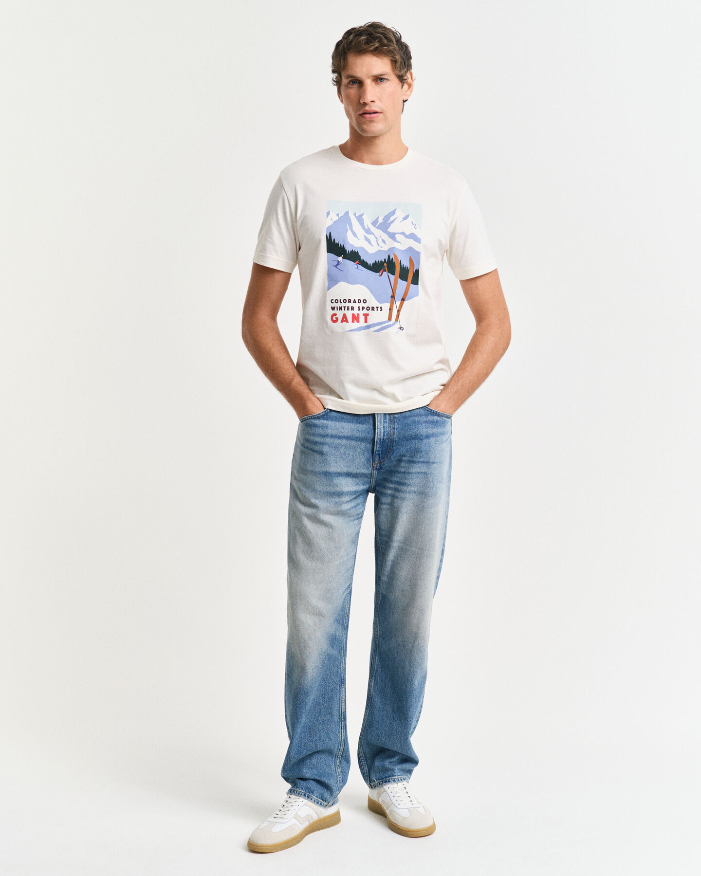 T-shirt sports d&rsquo;hiver GANT Graphic