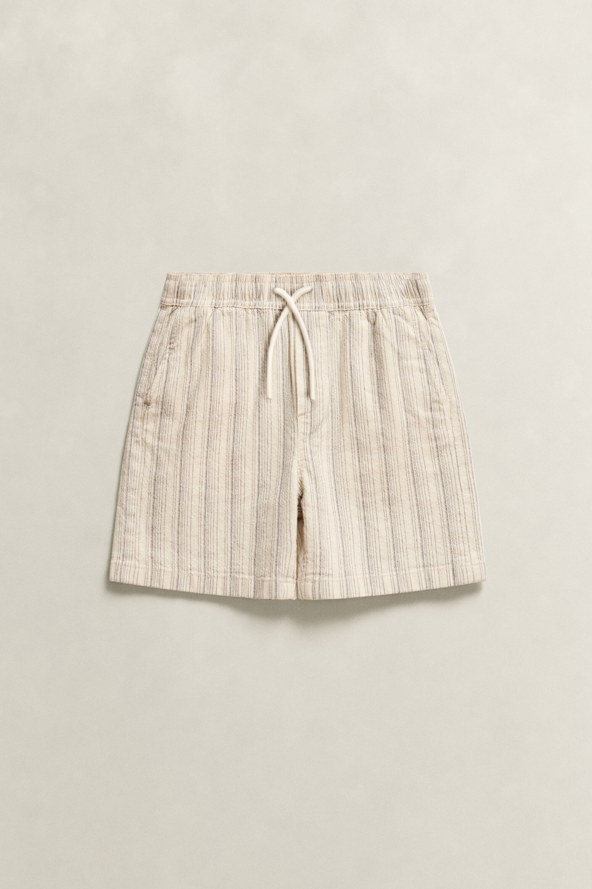 Short en lin mélangé Ado Garçon