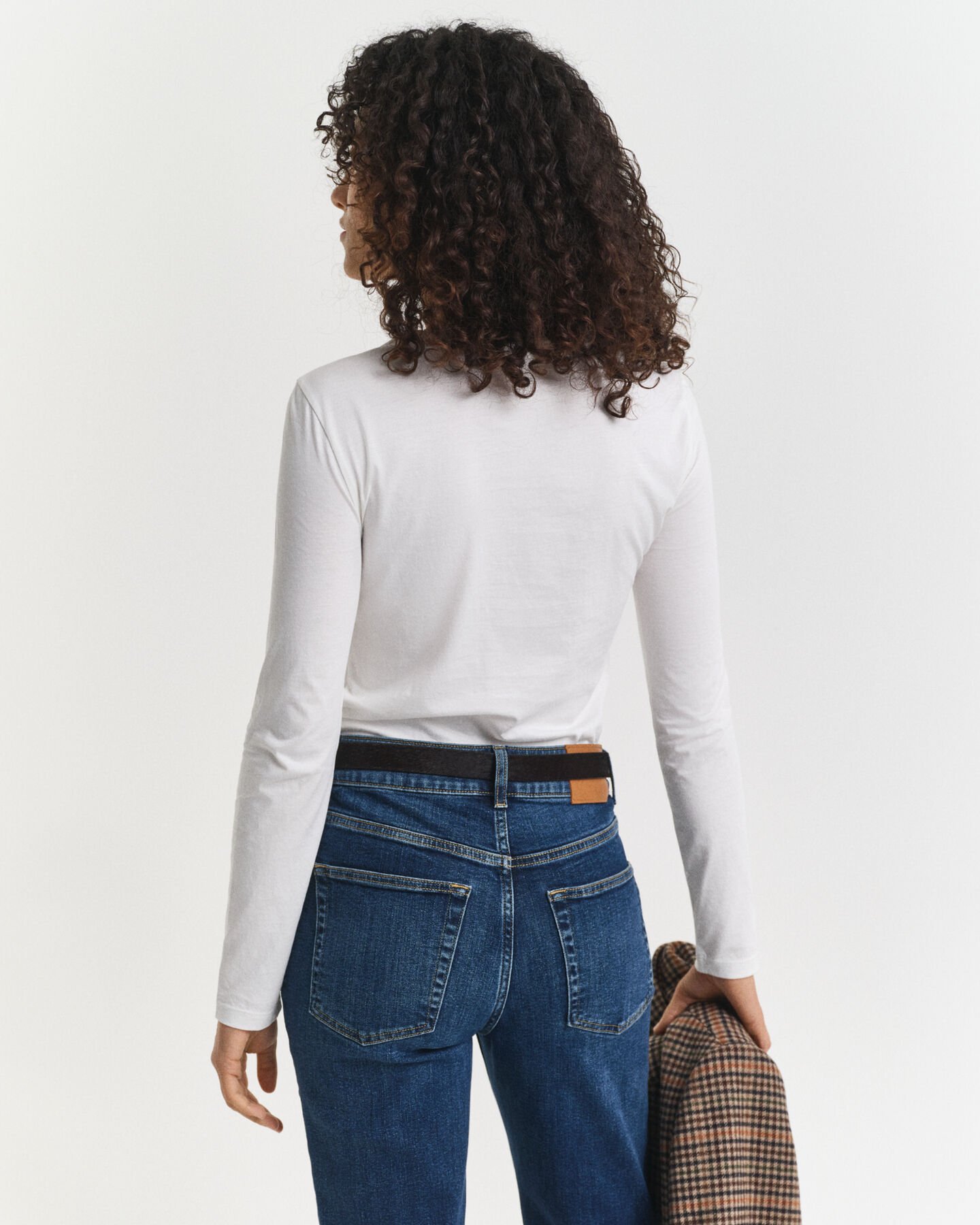 T-shirt en coton léger à manches longues