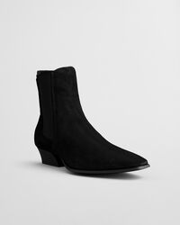 Bottines en daim Bassotte