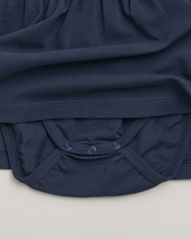 Robe polo en coton piqu&eacute; Baby Girl