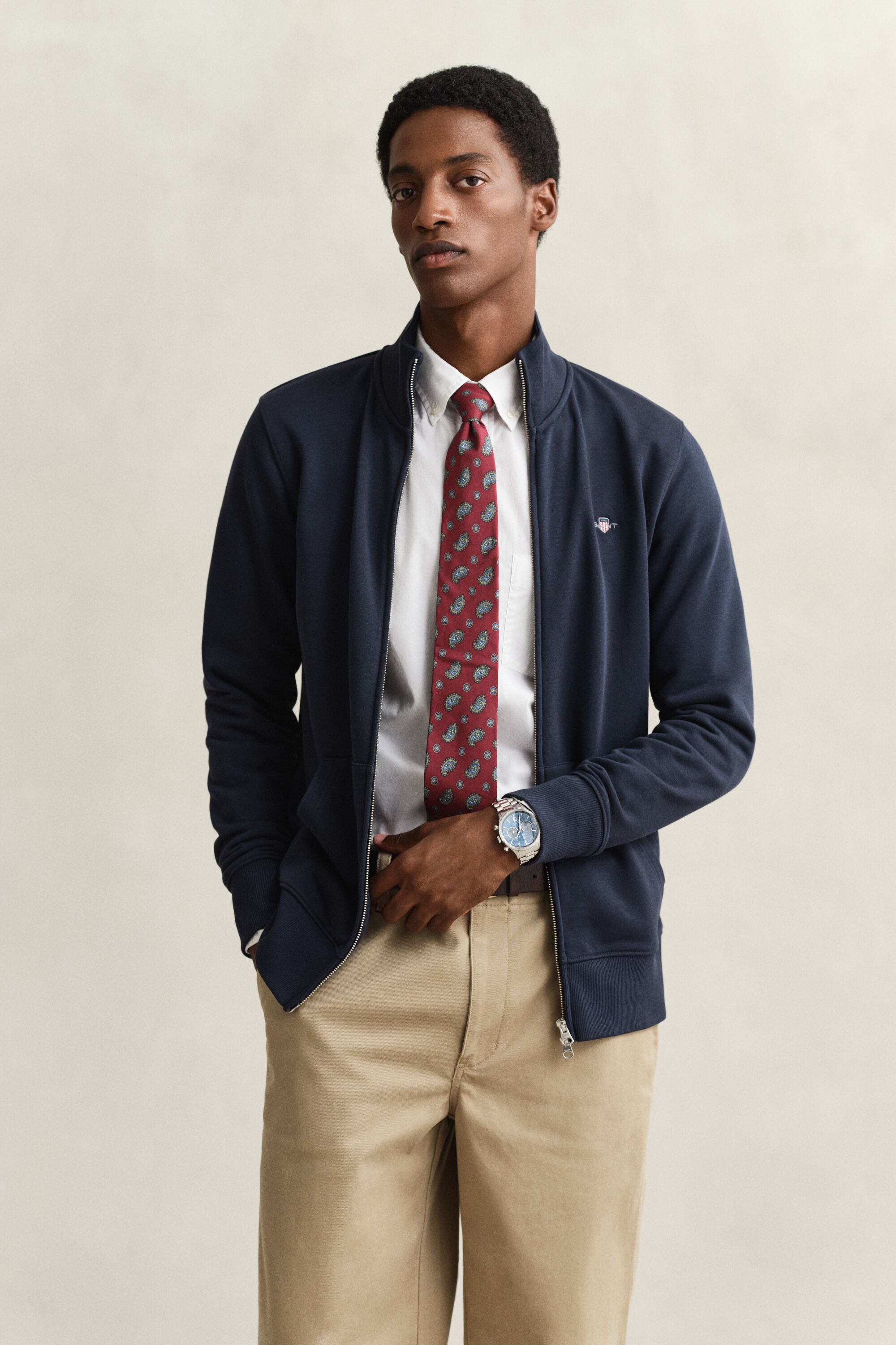 Sweat-shirt zippé Shield