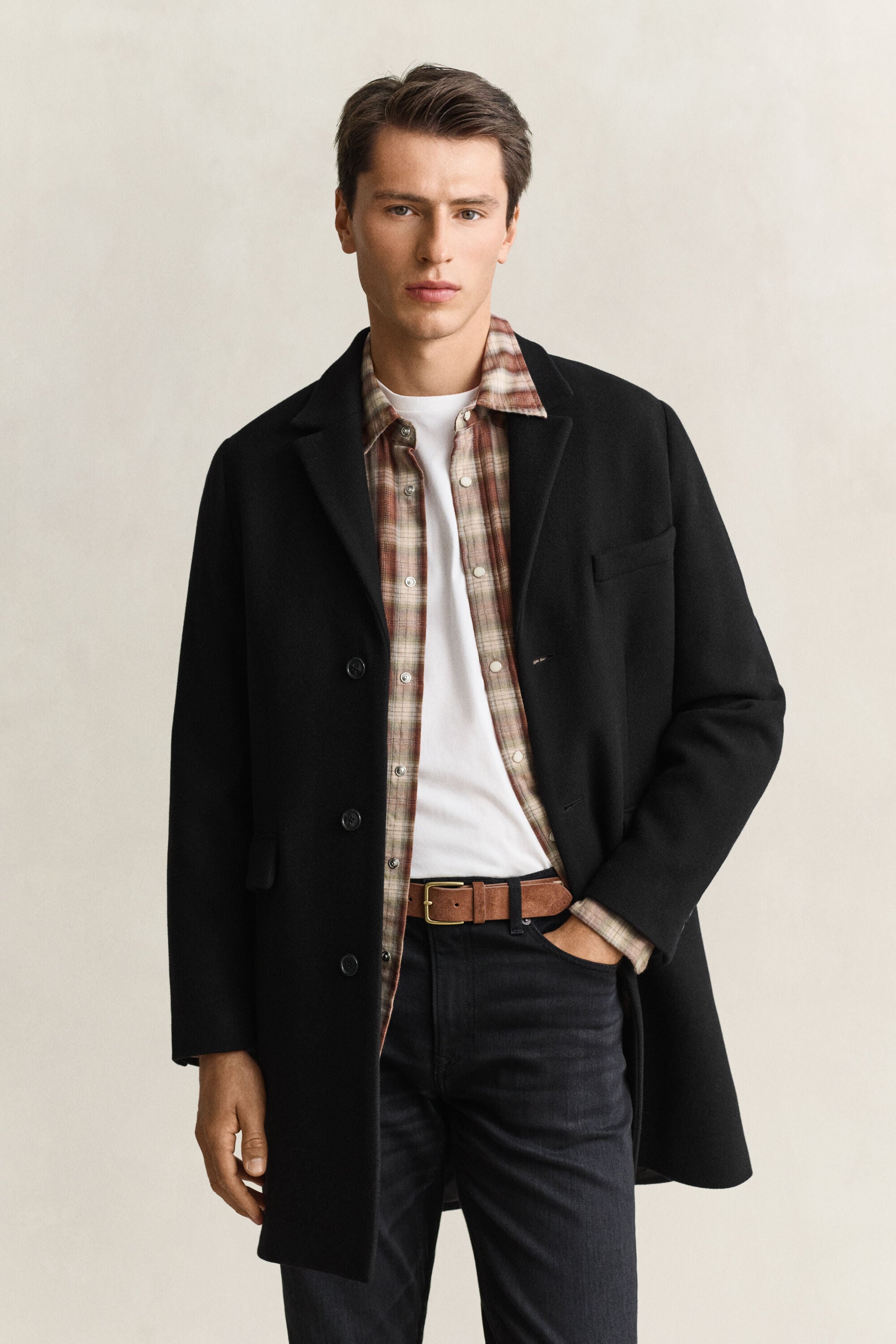 Manteau en laine