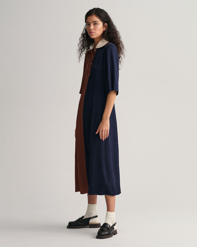 Robe Rugger en colour-block à manches courtes