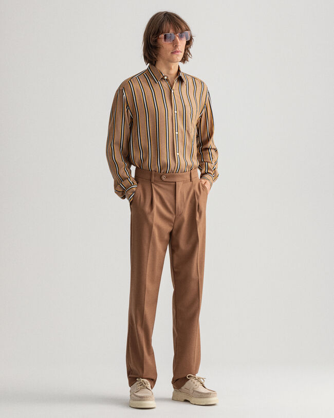 Pantalon plissé Fluid