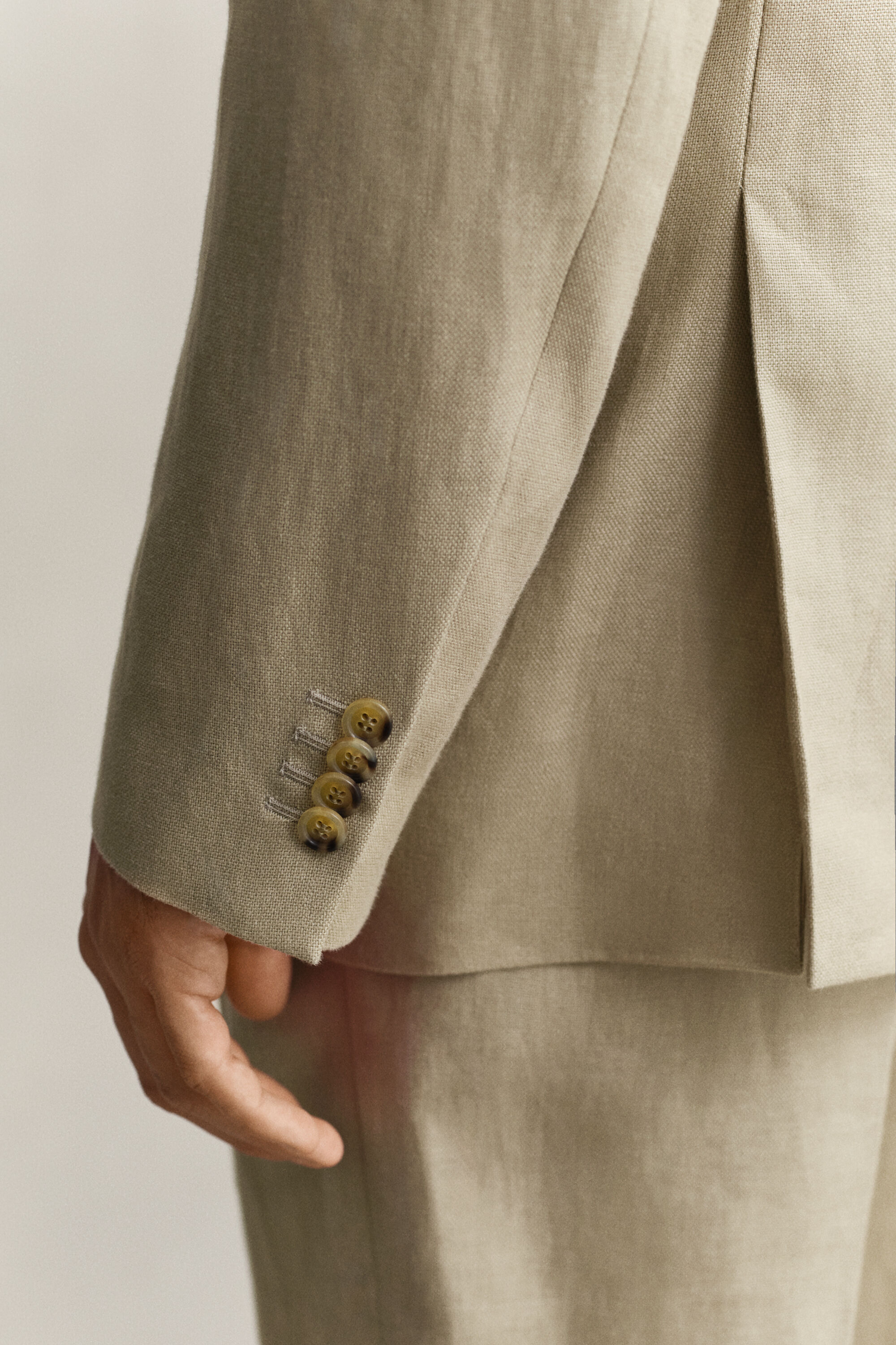 Veste de costume en lin