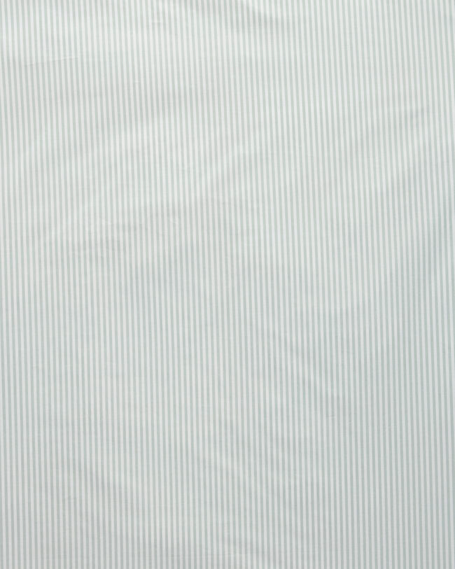 Housse de couette simple en percale &agrave; rayures