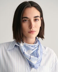 Foulard en soie Magnolia Print