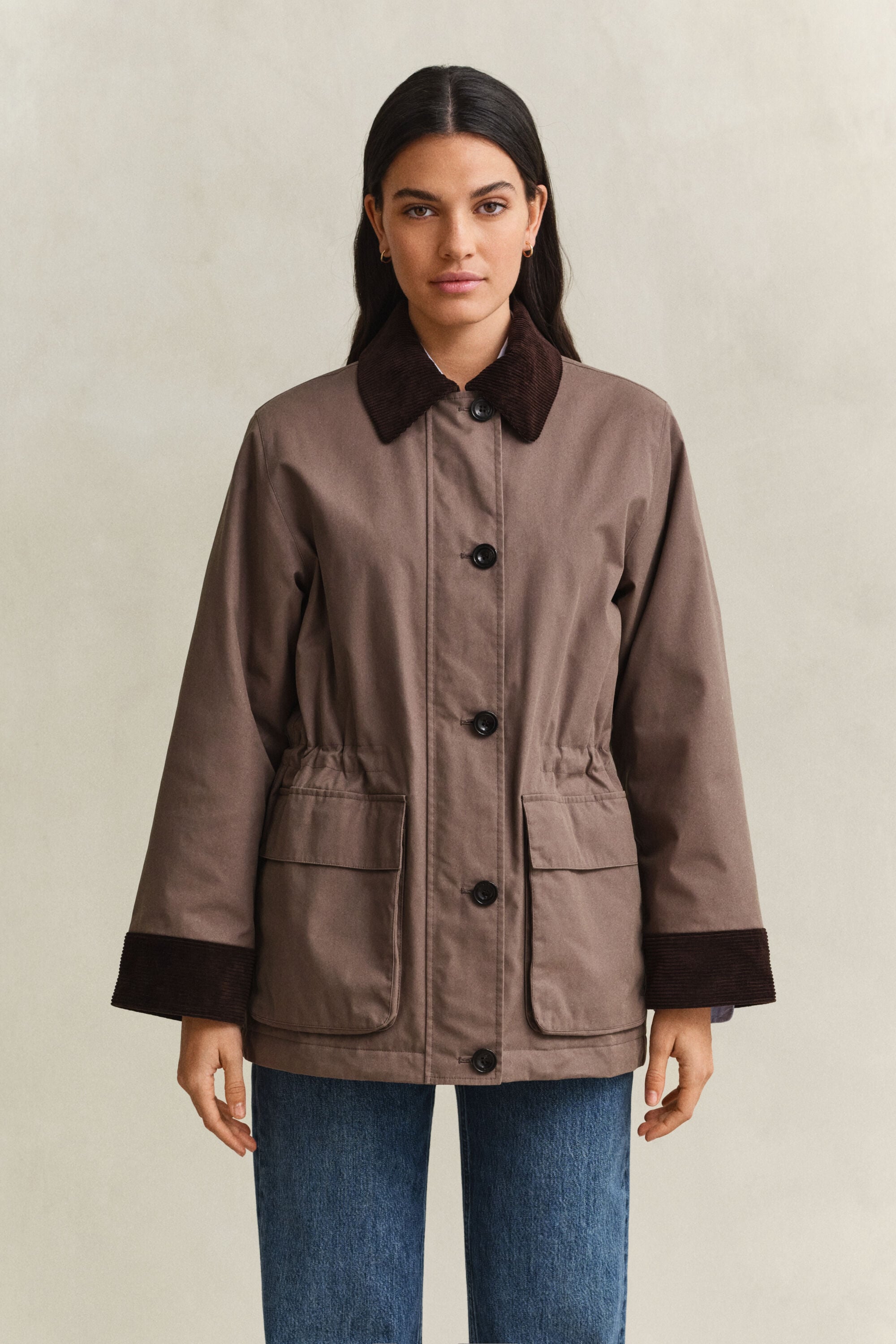 Veste cavalière cirée