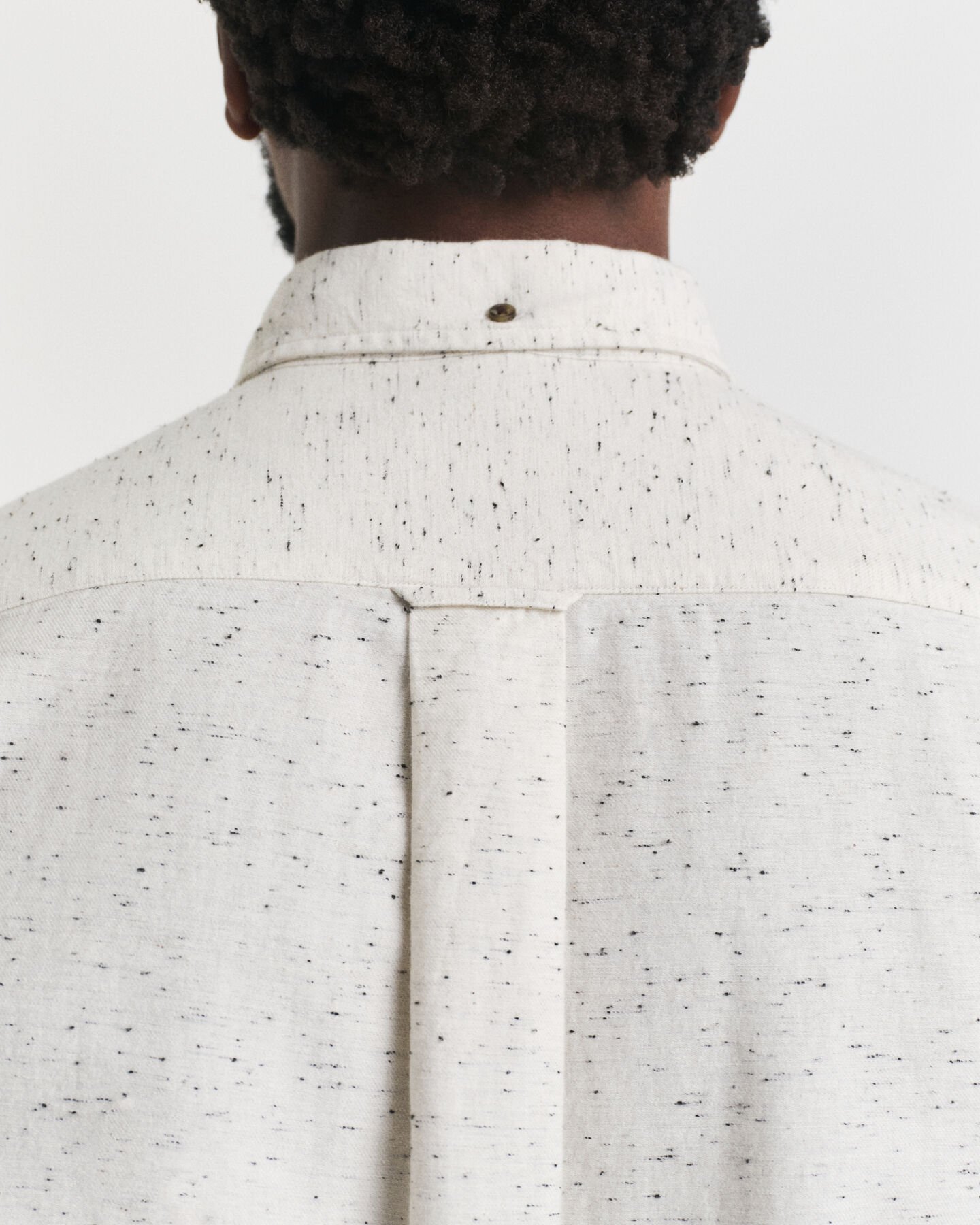 Chemise coupe regular en flanelle mouchetée