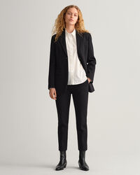 Chemise regular fit en popeline de coton