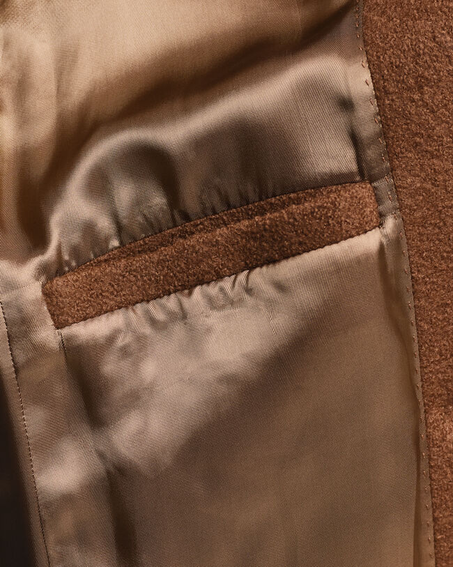 Manteau portefeuille texturé