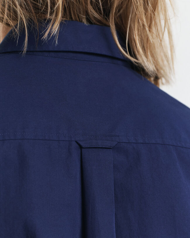 Chemise coupe regular en popeline classique