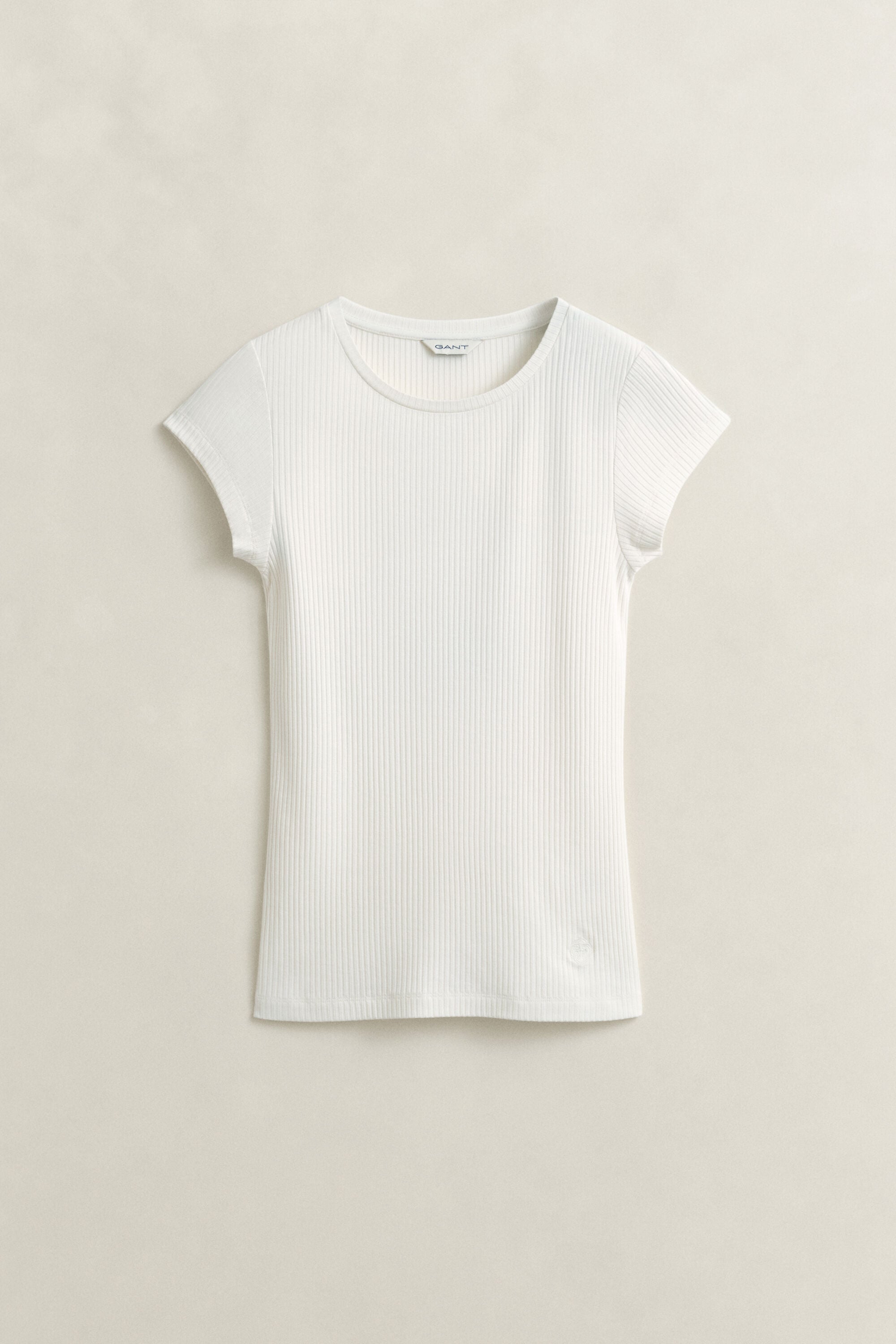 T-shirt coupe slim côtelé