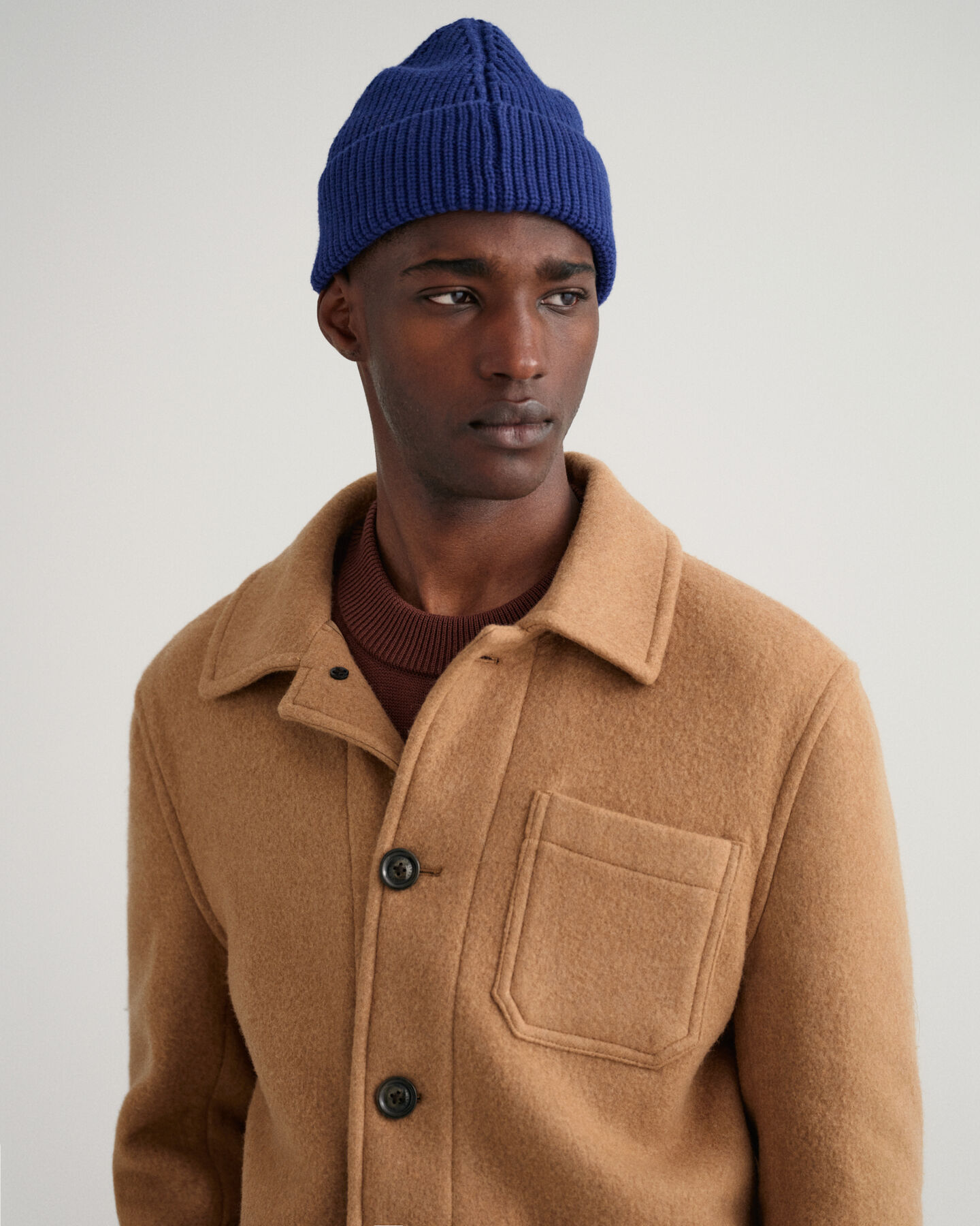 Veste courte en laine