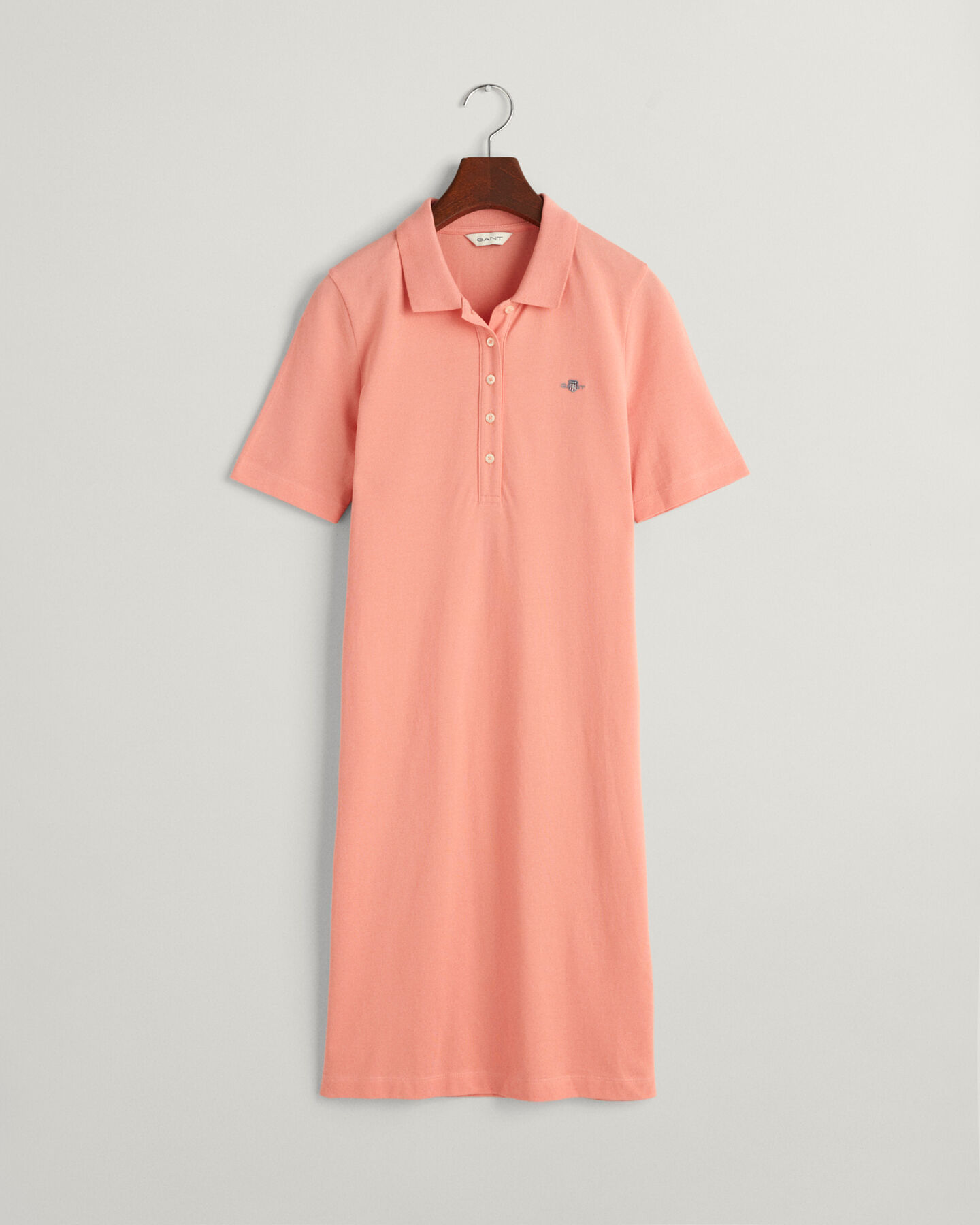 Robe polo en coton piqu&eacute; Shield