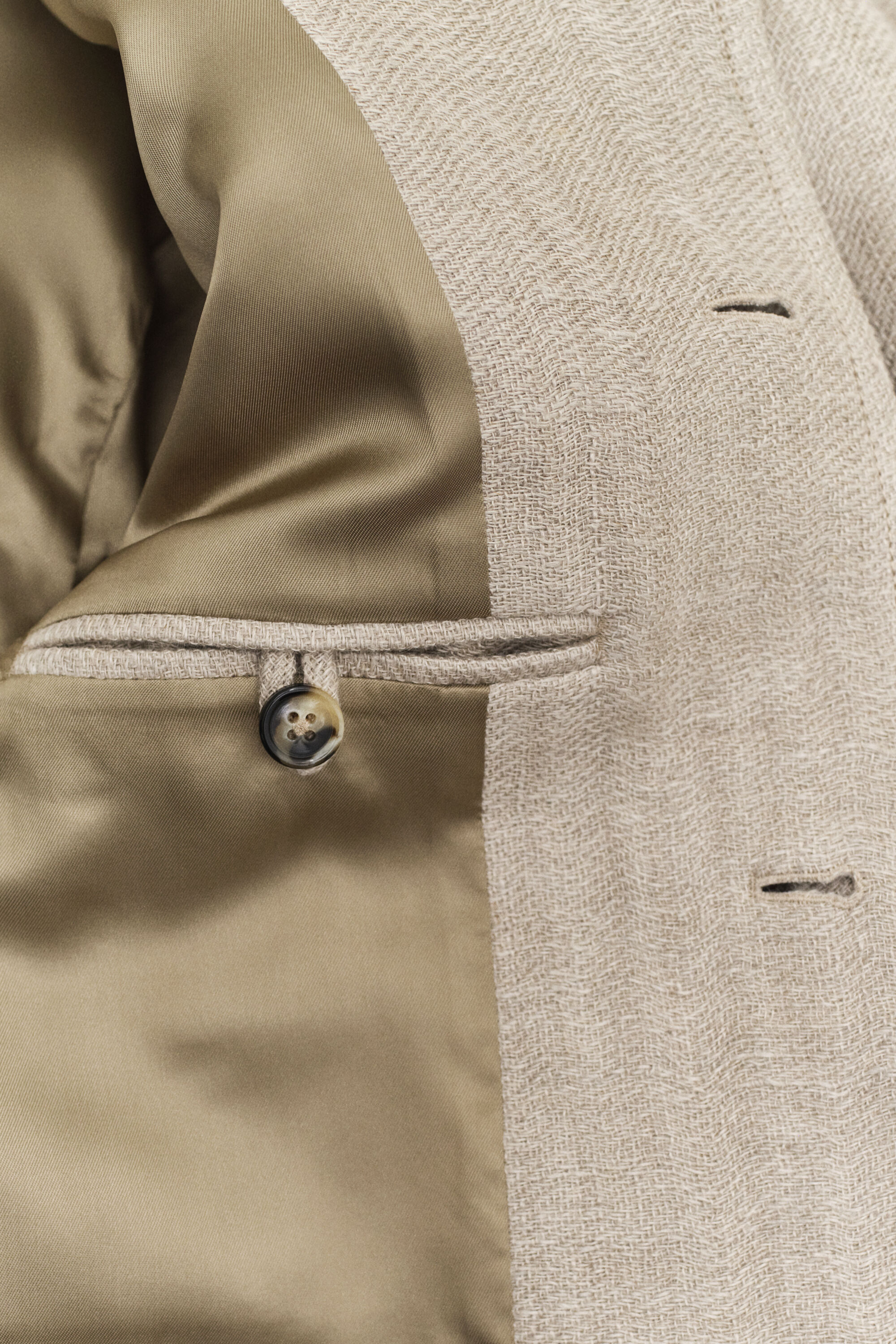 Veste en lin délavé