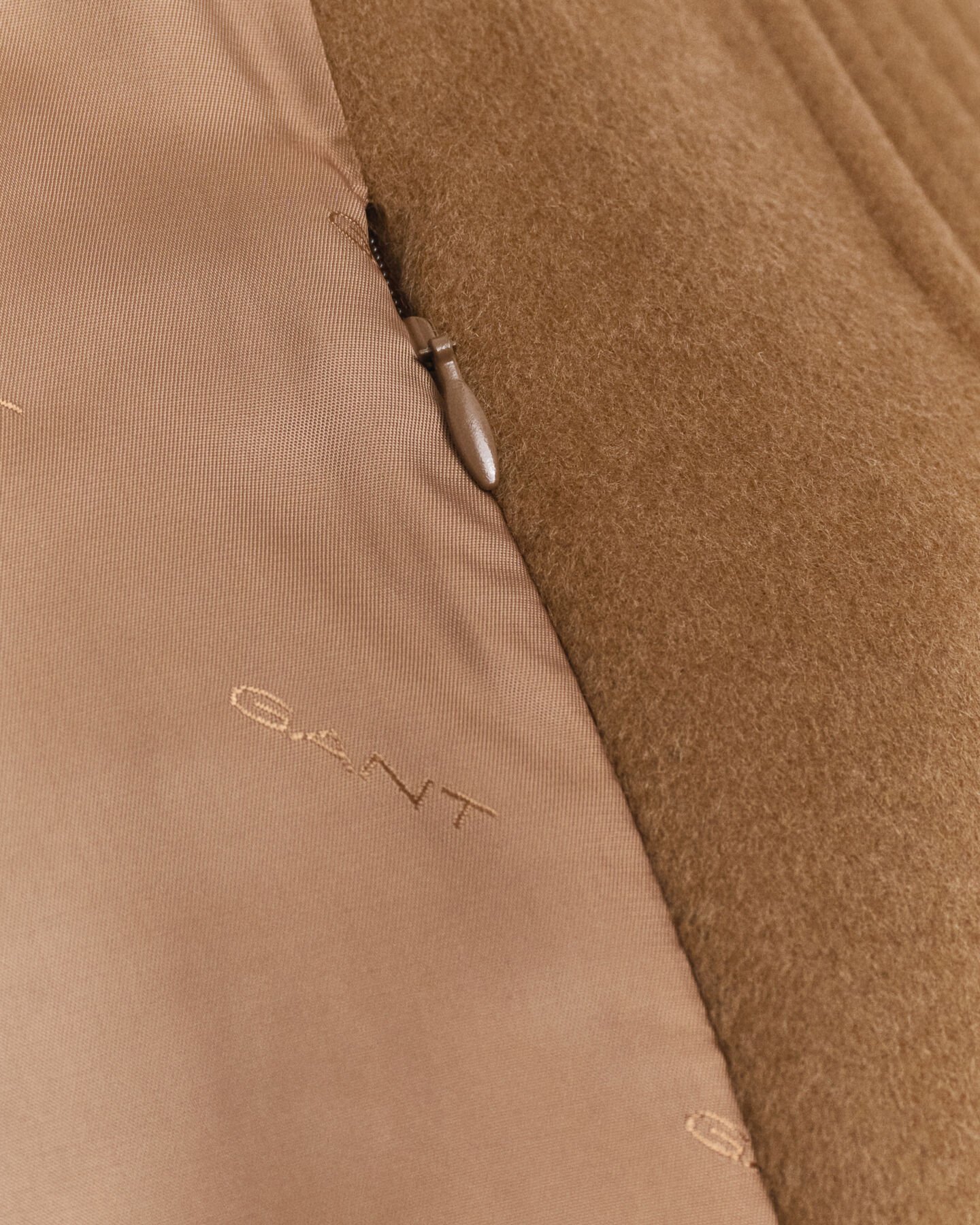 Veste aviateur en laine mélangée