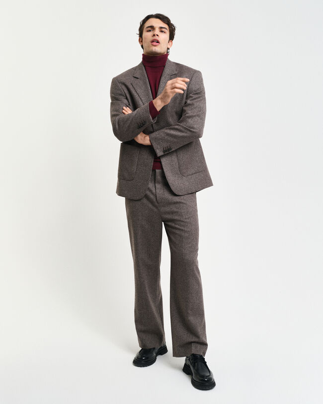 Pull col roulé en laine mérinos extrafine