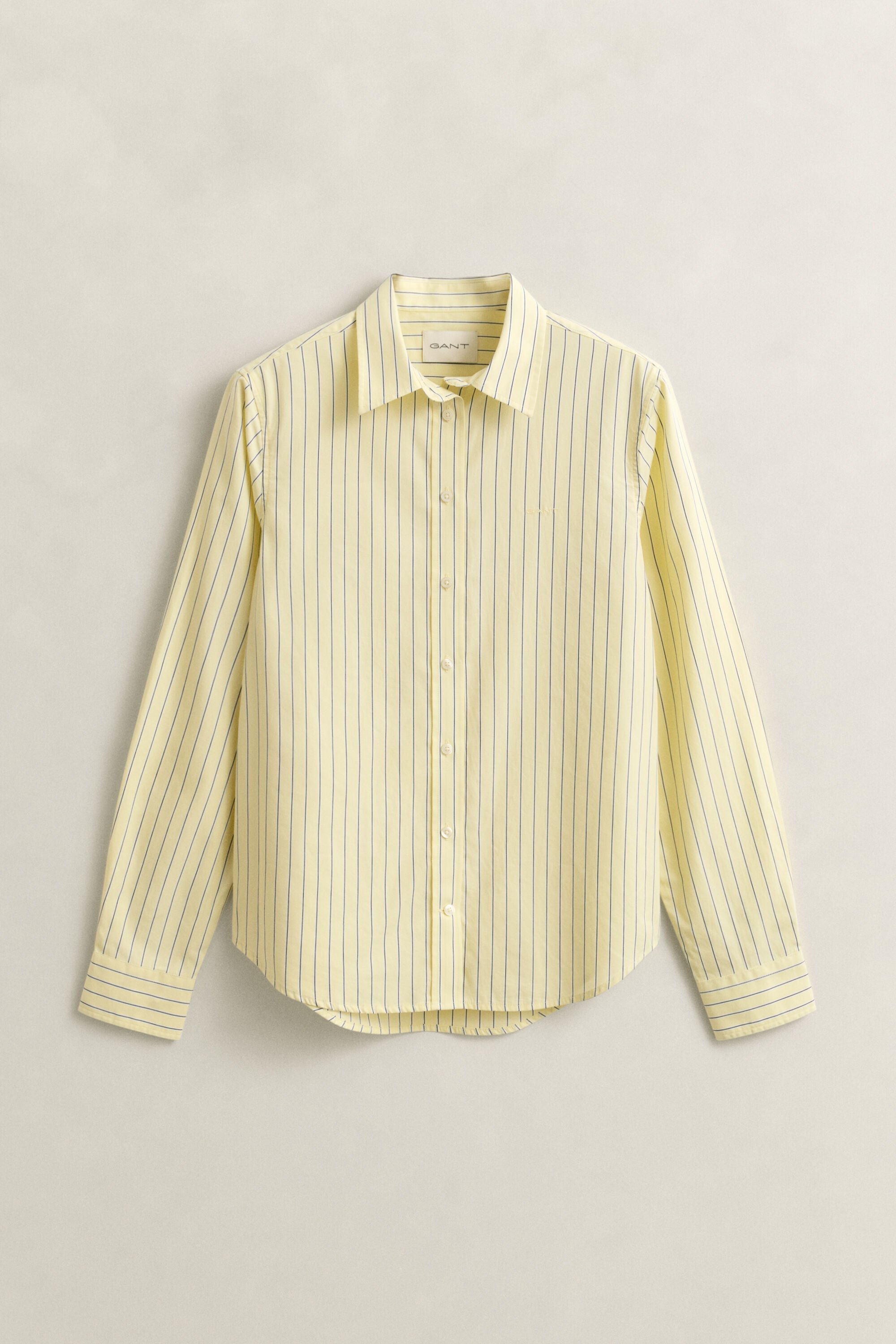 Chemise coupe regular en popeline à rayures classique