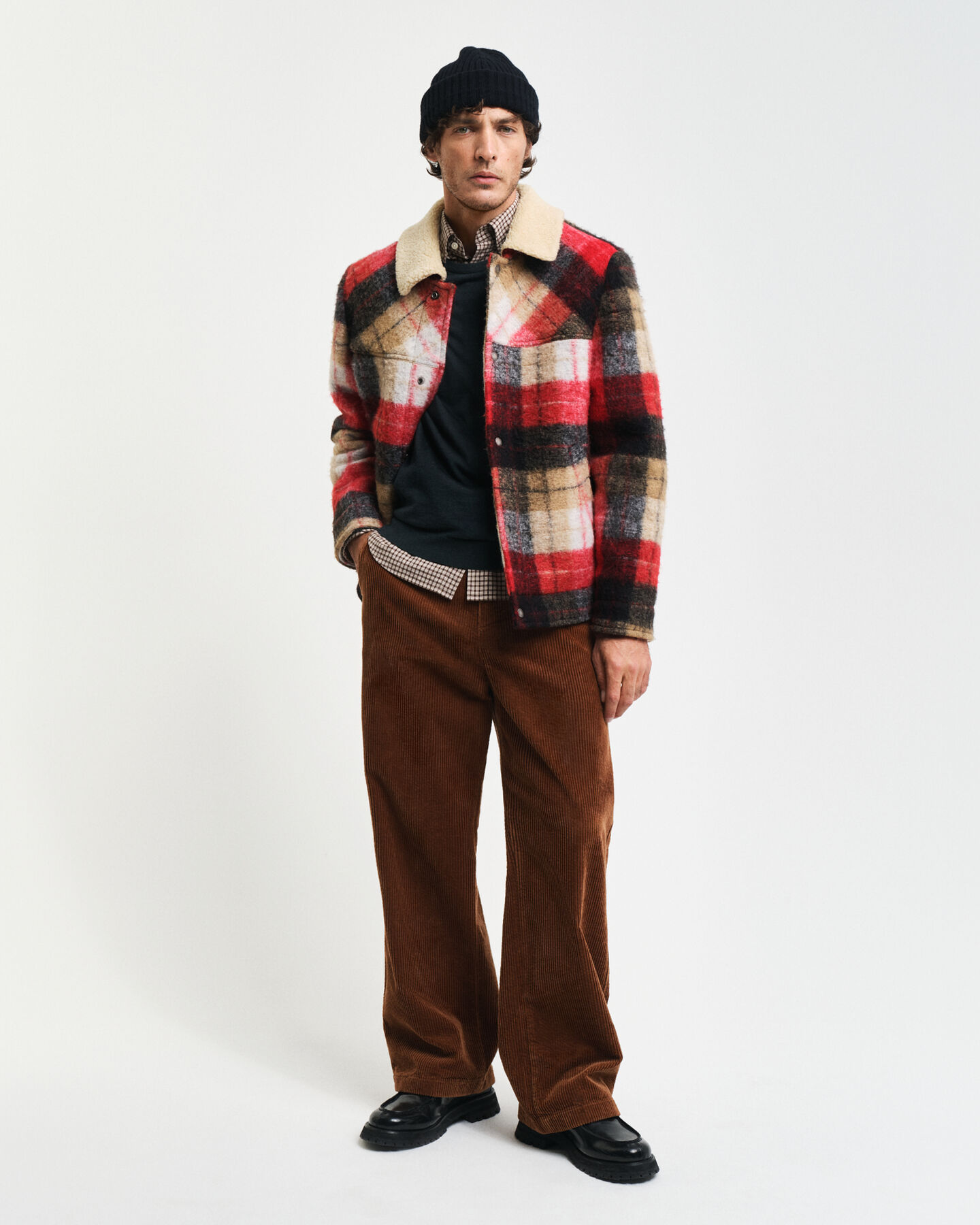 Pull ras du cou en laine m&eacute;rinos extrafine