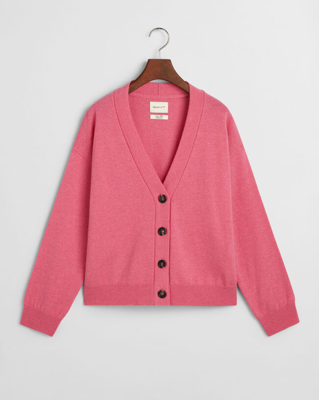 Cardigan en laine d'agneau ultrafine