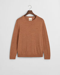 Pull ras du cou en laine m&eacute;rinos extrafine