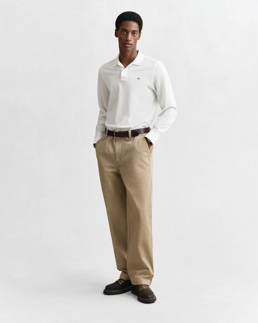 Polo Rugger en coton piqué Shield