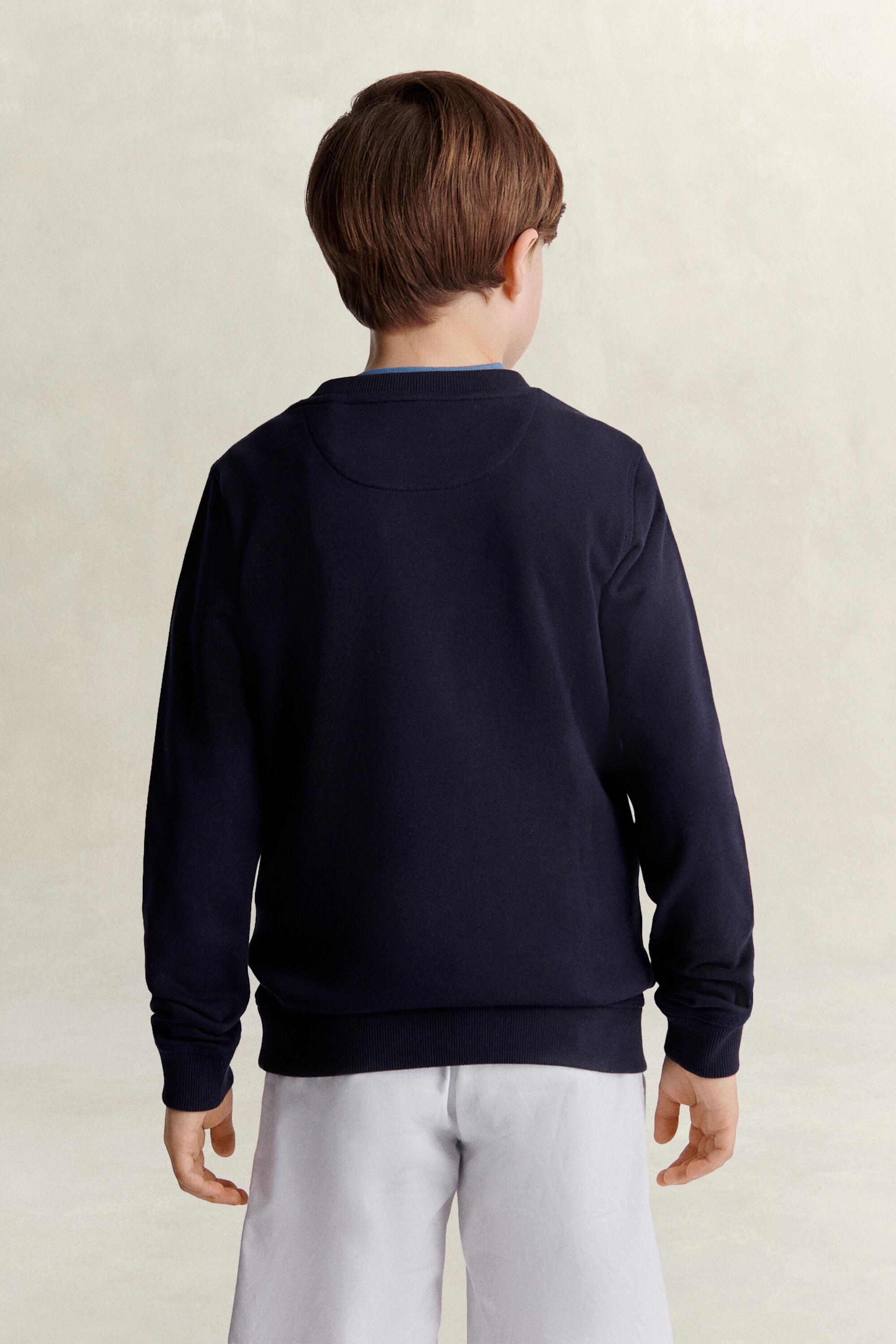 Sweat-shirt avec écusson issu des archives Ado