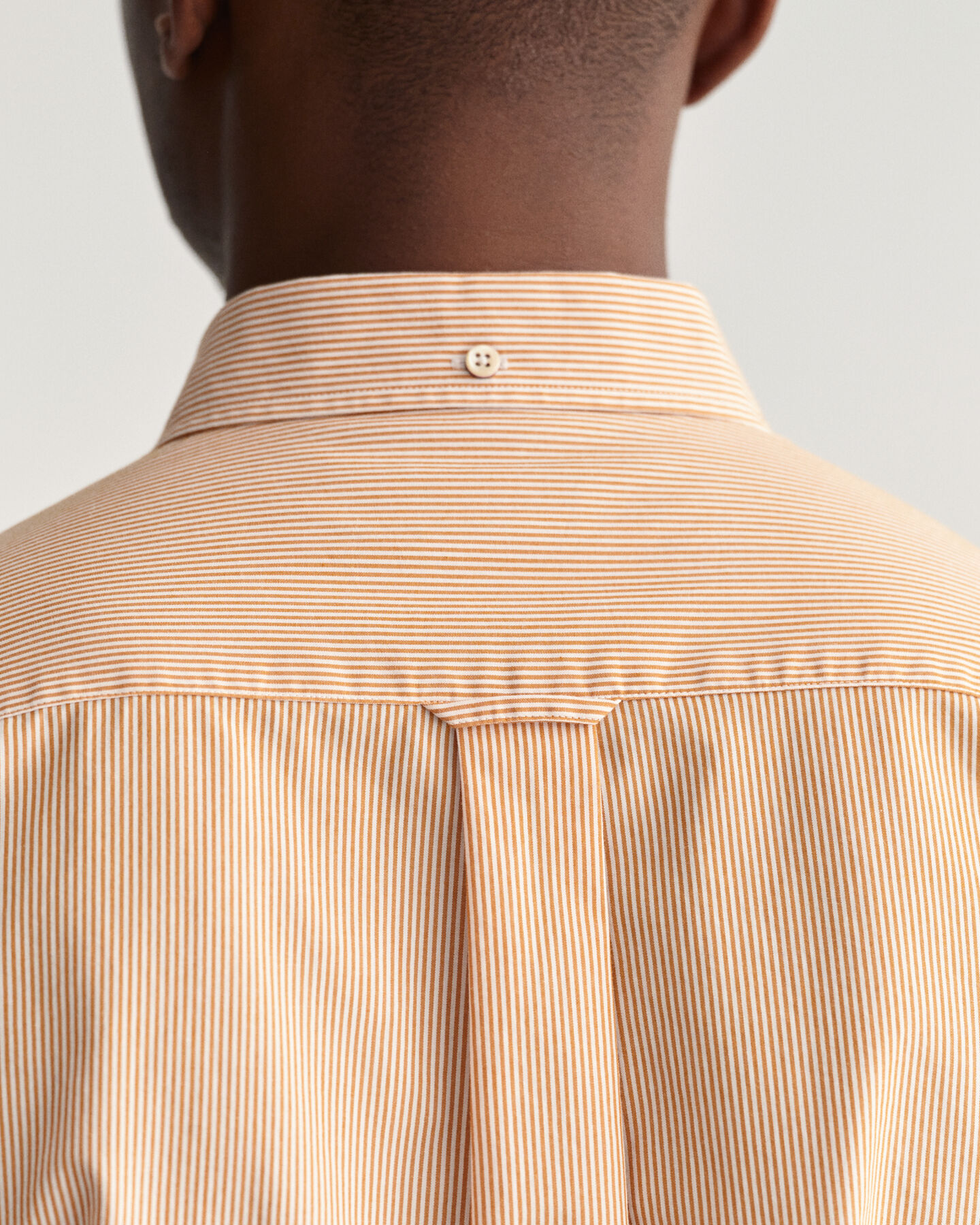 Chemise regular fit en popeline de coton à rayures banquier