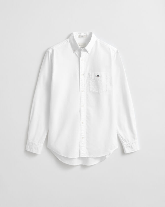 Chemise coupe regular en coton Oxford classique