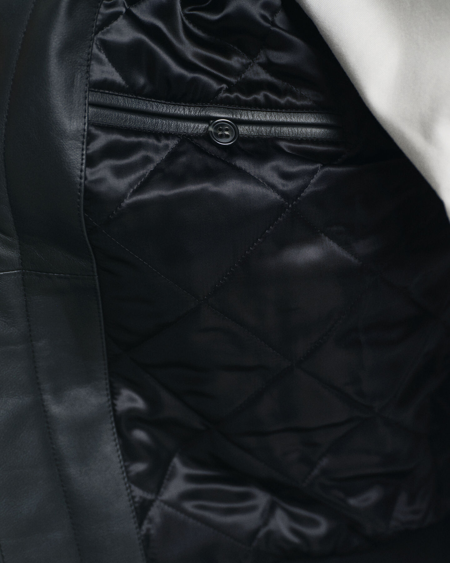 Veste Varsity de GANT en cuir