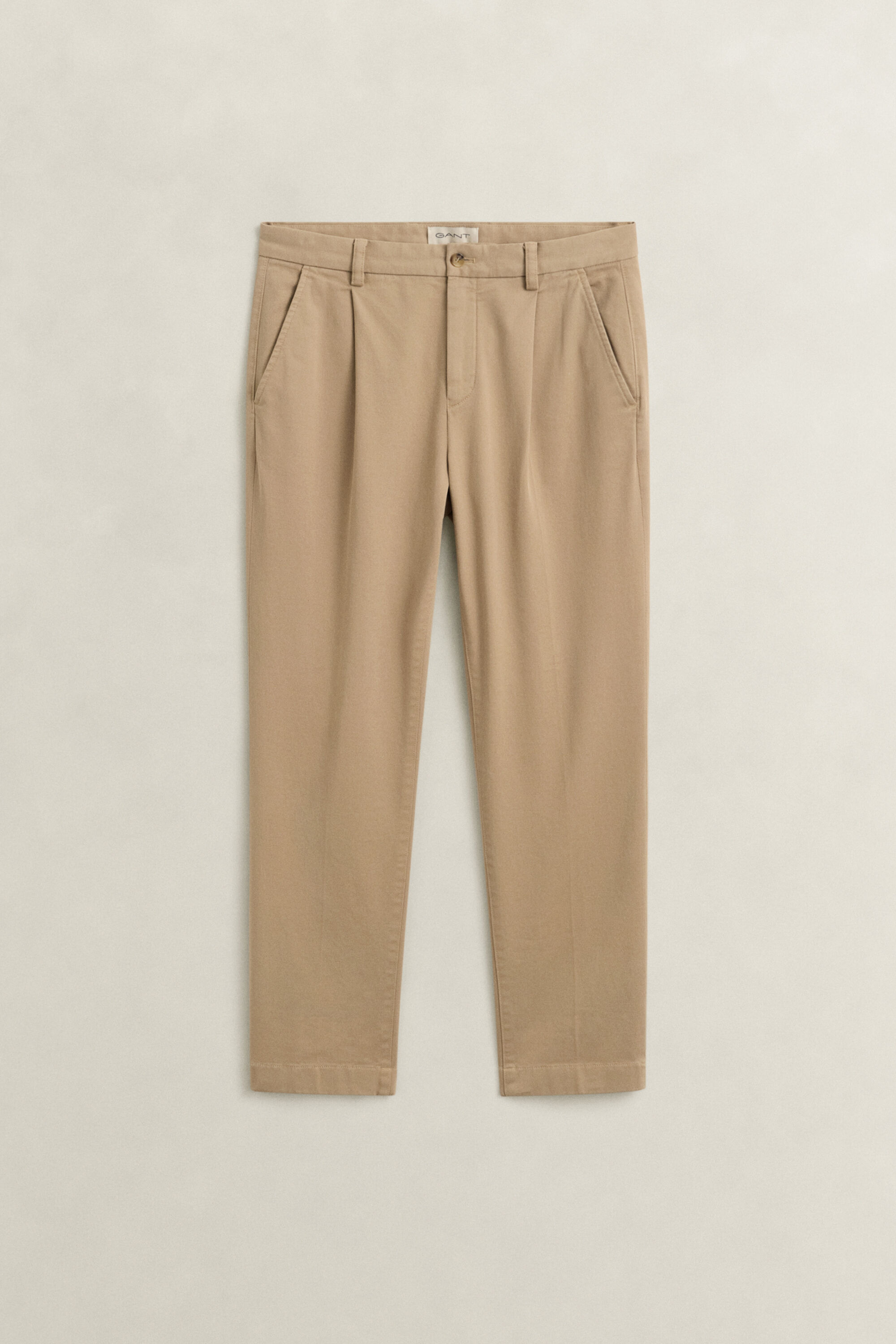 Pantalon chino ajusté