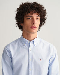 Chemise slim fit en coton Oxford